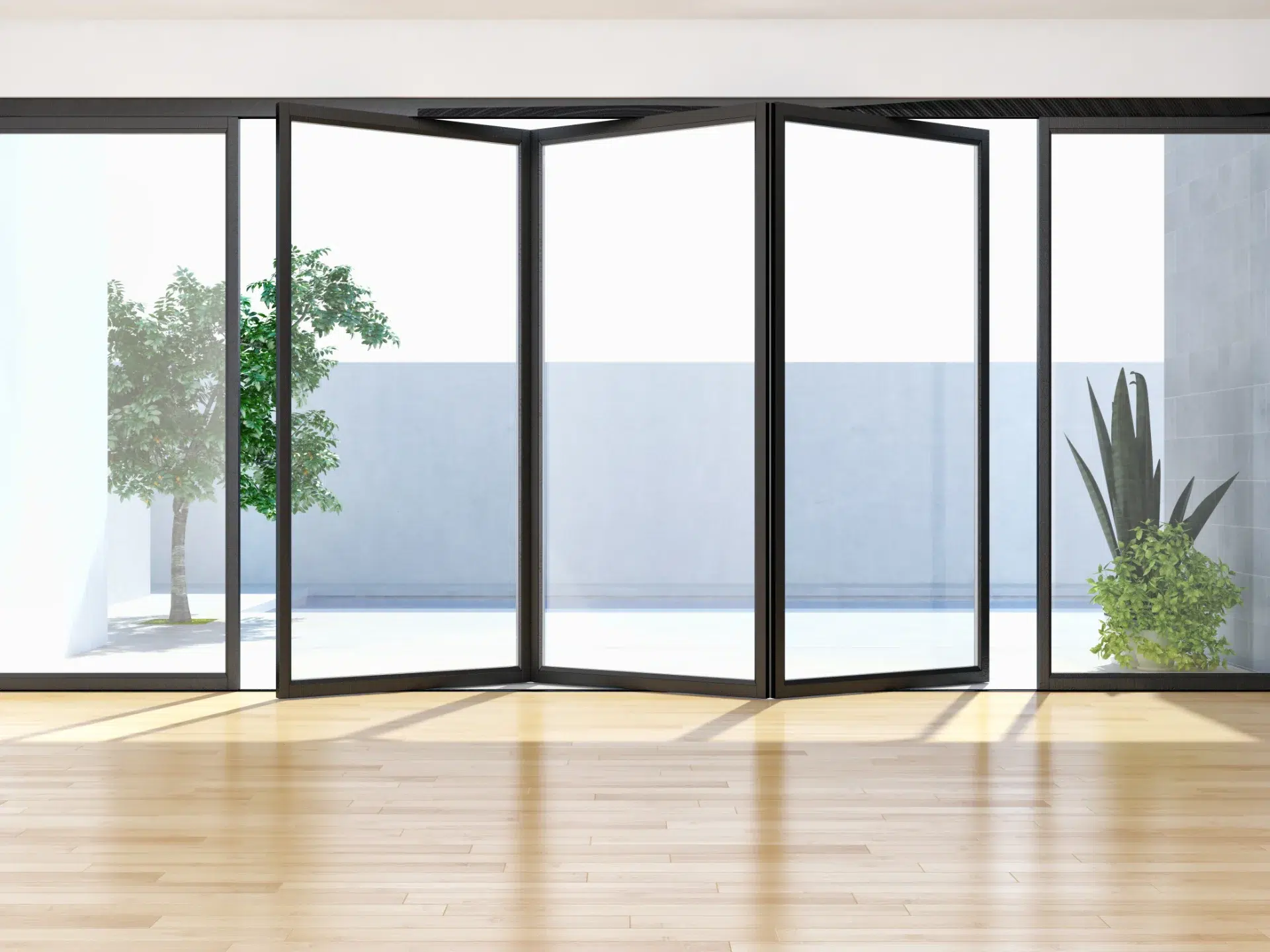 VLX 100 Bifold / Folding Door in Los Angeles, CA | Westlight Windows & Doors - detail 1