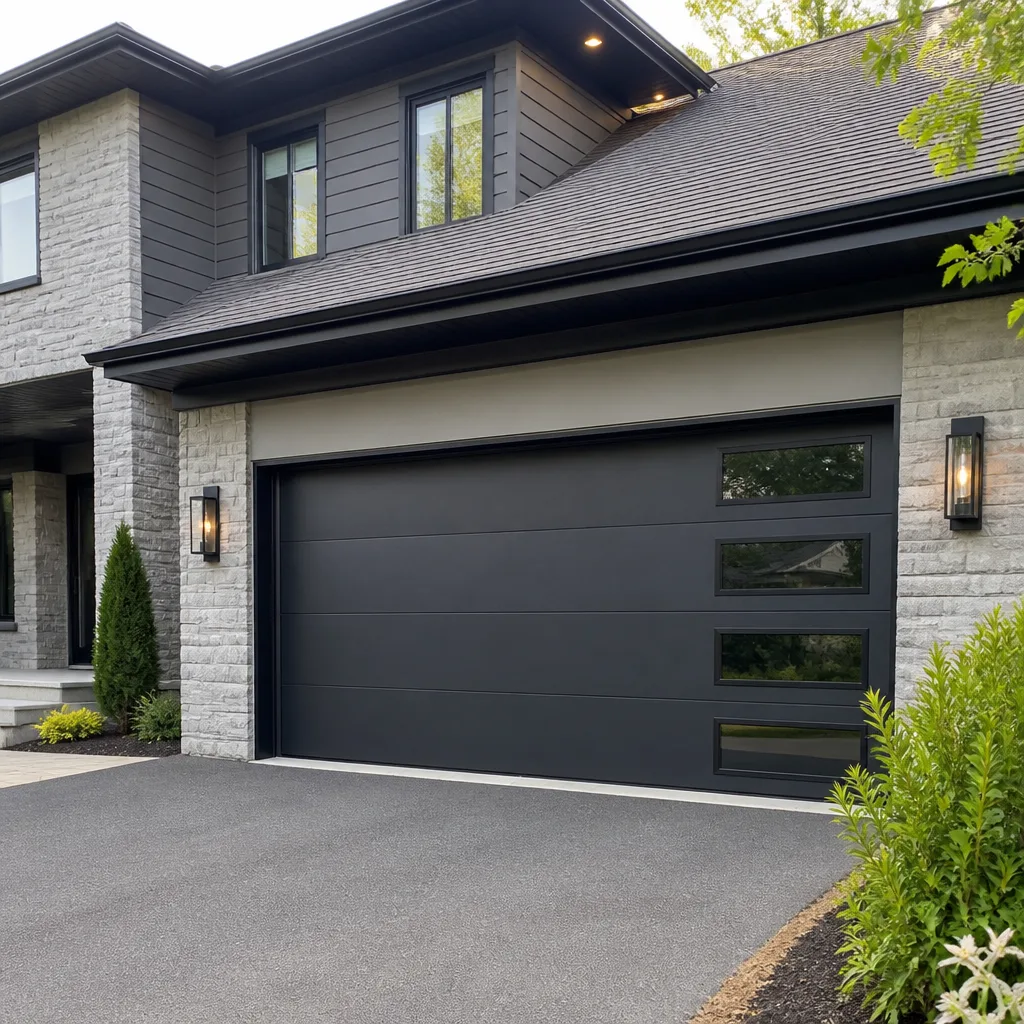 Impact garage doors